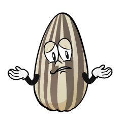 Troubled Sunflower Seed