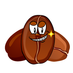 Grinning Coffee Bean