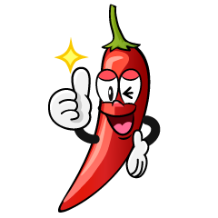 Thumbs up Chili Pepper