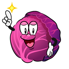Posing Red Cabbage