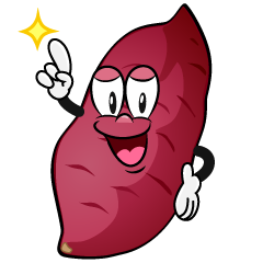 Posing Sweet Potato