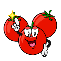 Posing Cherry Tomato
