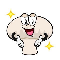 Glitter Mushroom