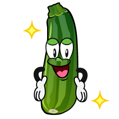 Glitter Zucchini