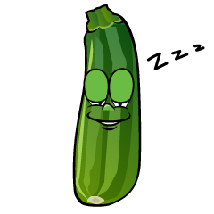 Sleeping Zucchini