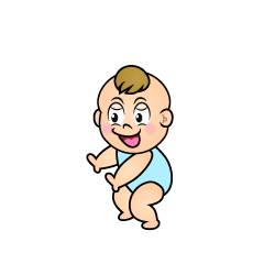 Grinning Baby Boy