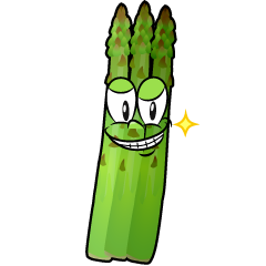 Grinning Asparagus