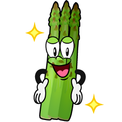 Glitter Asparagus