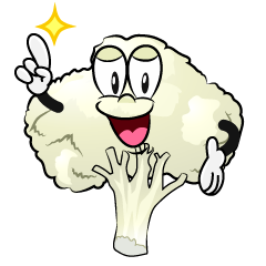 Posing Cauliflower