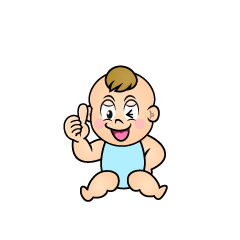 Thumbs Up Baby Boy