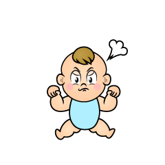 Angry Baby Boy