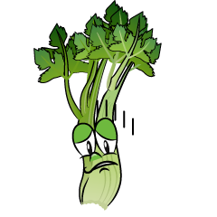 Depressed Celery