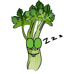 Sleeping Celery