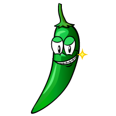 Grinning Green Chili