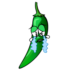 Crying Green Chili