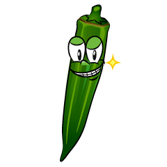 Grinning Okra