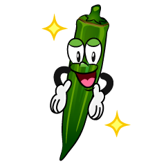 Glitter Okra