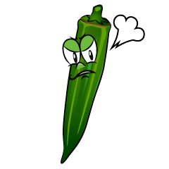 Angry Okra