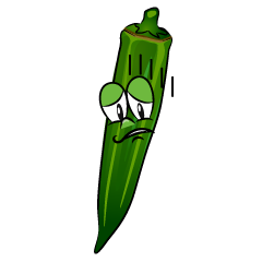 Depressed Okra