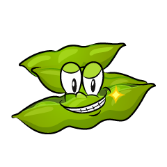 Grinning Edamame