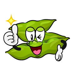 Thumbs up Edamame
