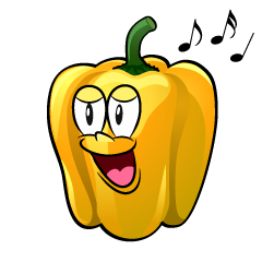 Singing Yellow Pepper