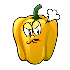 Angry Yellow Pepper
