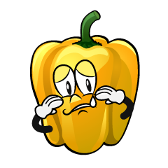 Sad Yellow Pepper
